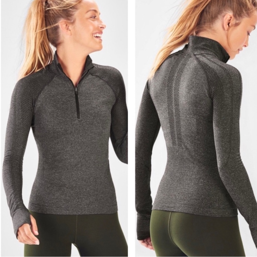 Laila Seamless Zip Pullover
